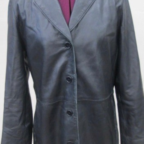 COPY - Petite leather trenchcoat - Picture 5 of 5